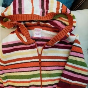 5t Gymboree zip up sweater hoodie and 5t old navy pants